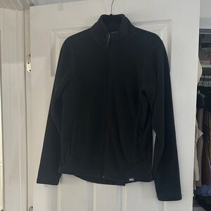 REI Women's Black Fleece Zip Up Jacket